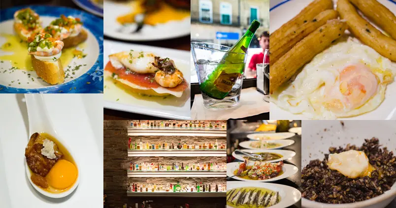 Ver fotos de los pintxos del centro