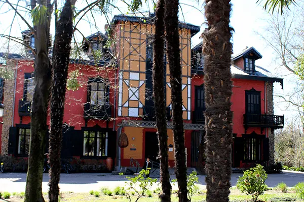 Vista desde el parque de Cristina Enea.