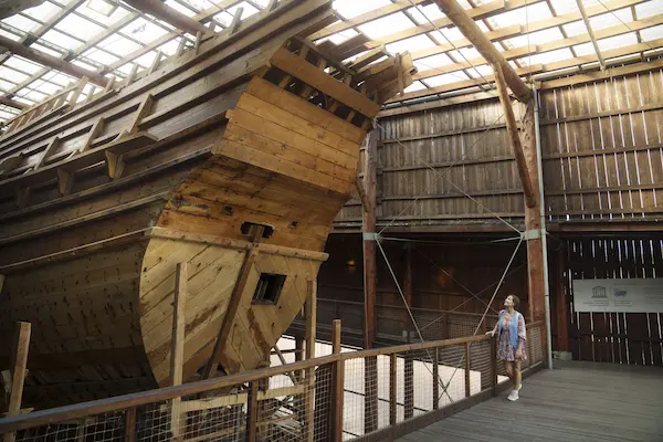 Un astillero-museo en el que construyen, ante el público, embarcaciones patrimoniales