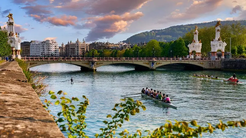 Vista del Río Urumea.