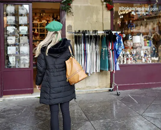 Compras navideñas en Donostia
