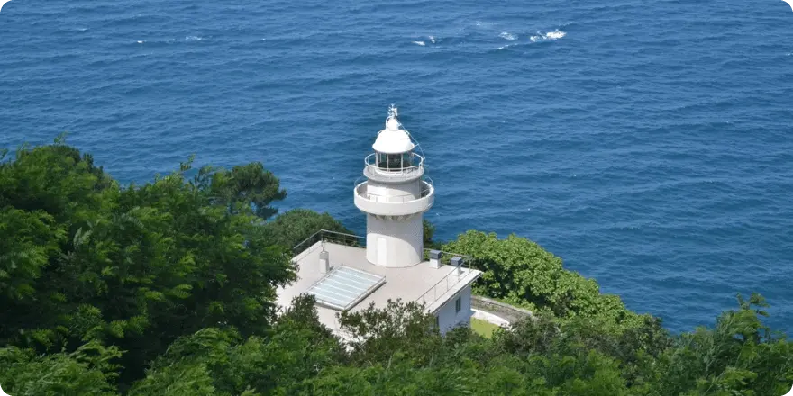 El faro de la isla de Santa Clara