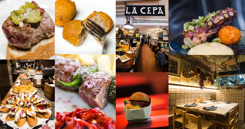 Ver fotos de los pintxos de la Parte Vieja