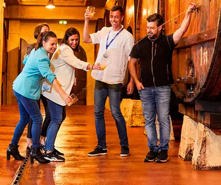 Visita guiada y experiencia gastronómica en la Sidrería Petritegi