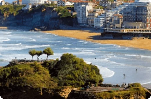 Vista de Biarritz