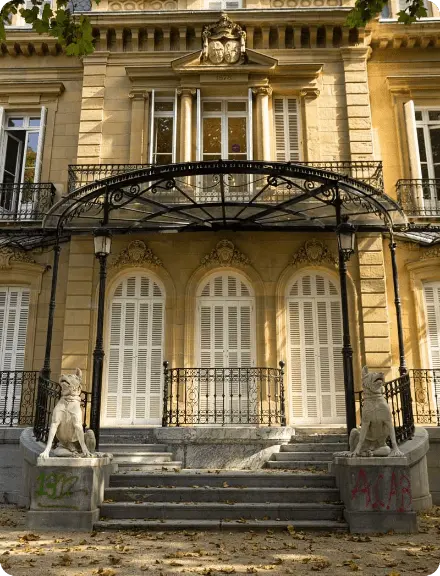 Entrada principal del Palacio de Aiete