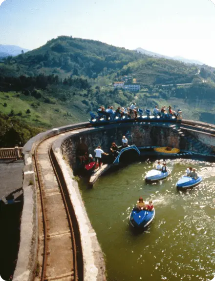 Montaña suiza del parque de atracciones de Igeldo