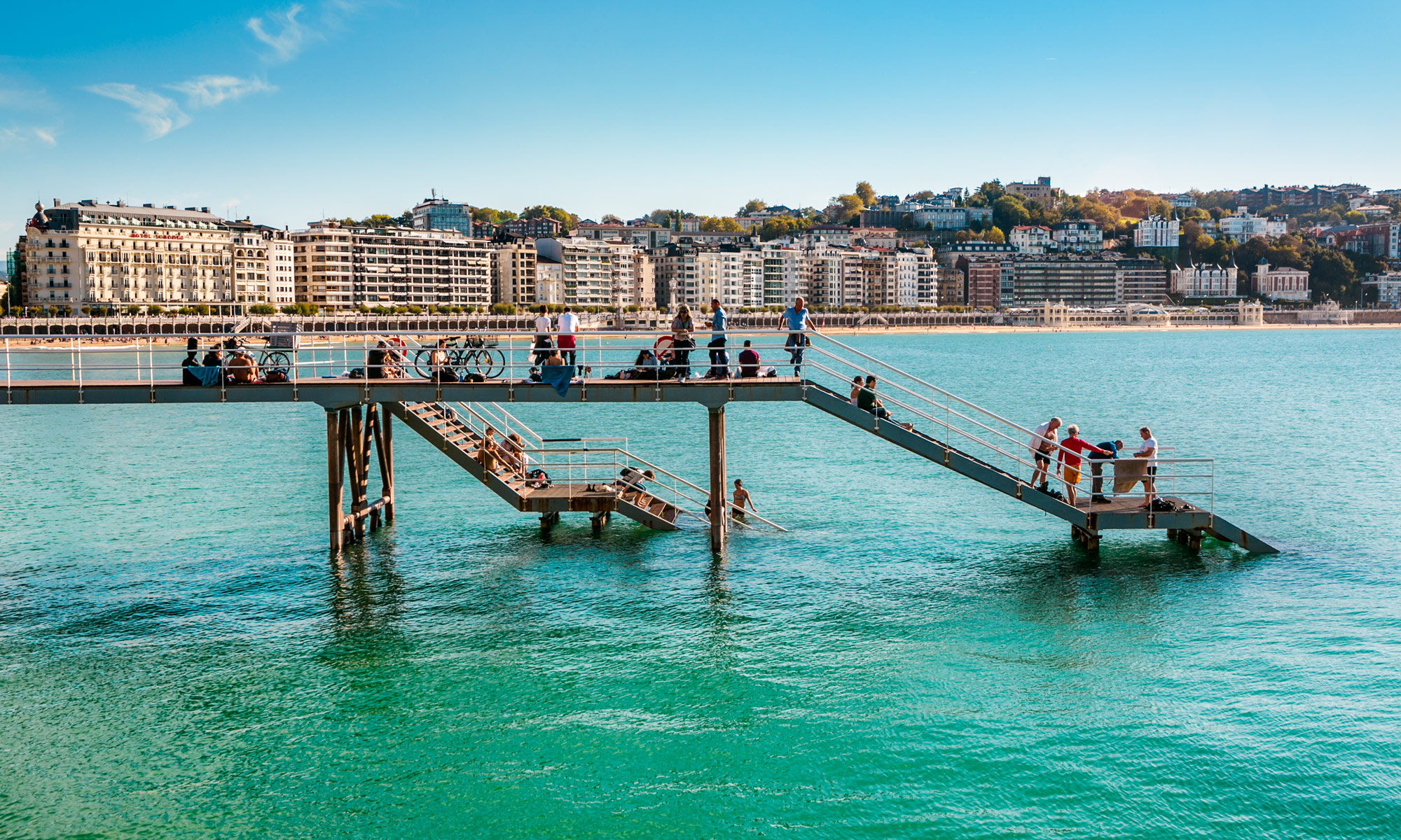 Pasarela del Nautico de Donostia / San Sebastián